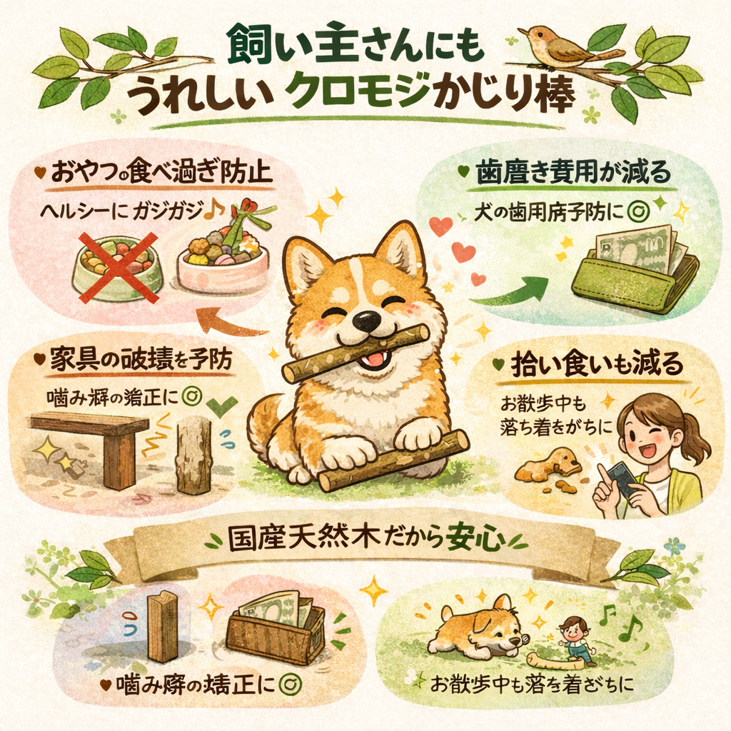 飼い主にとっての意外なメリット